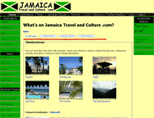 Tablet Screenshot of jamaicatravelandculture.com